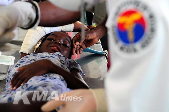 의협 의료지원단, 아이티 진료 시작