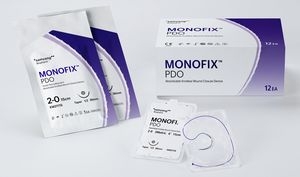 삼양바이오팜이 첫 개발한 매듭이 필요 없는 수술용 봉합사 '모노픽스'.