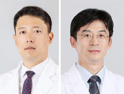 (사진 왼쪽)보라매병원 성형외과 박준호 교수(제1저자), 박지웅 교수(교신저자).ⓒ의협신문