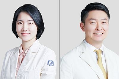 은평성모병원 박지혜(재활의학과·왼쪽)·박형열(정형외과) 교수