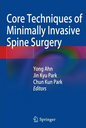 대한최소침습척추학회(KOMISS) 영문판 교과서 [Core Techniques of Minimally Invasive Spine Surgery]는 안용·박진규·박춘근 박사가 공동집필했다. 세계적인 출판사 '슈프링어(Springer)'에서 펴냈다. ⓒ의협신문