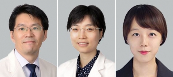 왼쪽부터 류승호 교수, 장유수 교수, 김예진 연구원