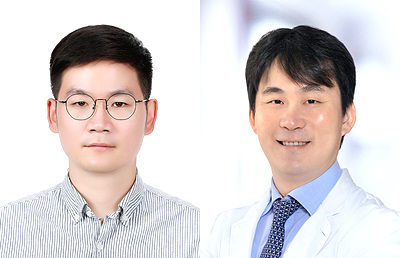 (사진 왼쪽부터) 곽순구 전문의, 박준빈 교수