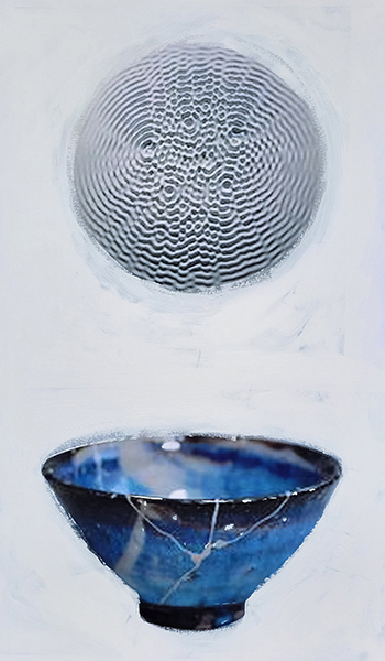 양태모 작, light-공명, 162.2×97㎝, canvas Acrylic Crystal, 2023.ⓒ의협신문