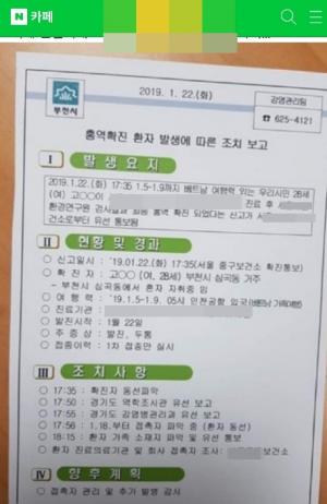 장덕천 부천시장, 홍역 환자 신고 의료기관명 공개 논란