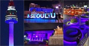  ‘의료진 헌신’ 기리는 서울시 푸른 빛 캠페인